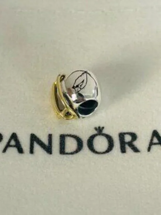 Pandora Arizona Cardinals Football Helmet Bead Charm Pendant - Picture 3 of 4